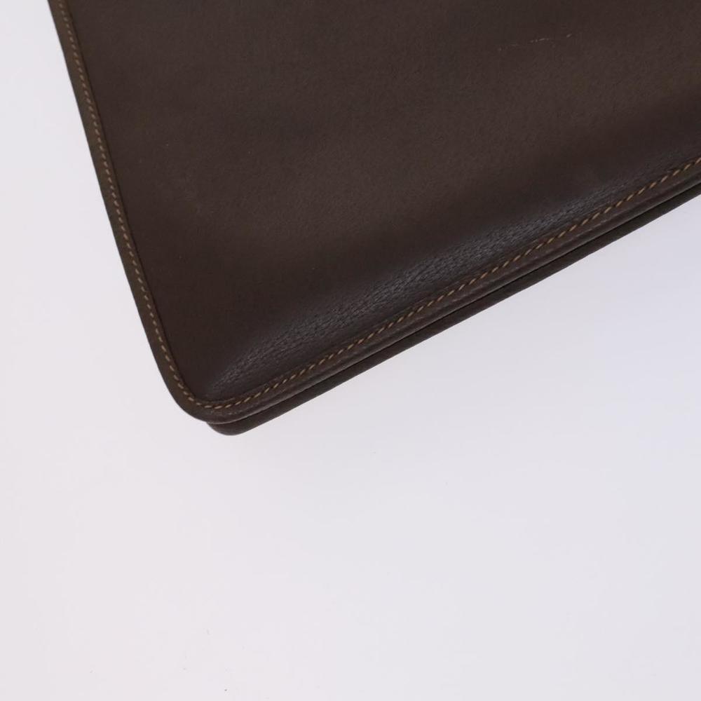 GUCCI Business Bag Leather 2way Brown Auth ep8518 - Picture 14 of 16